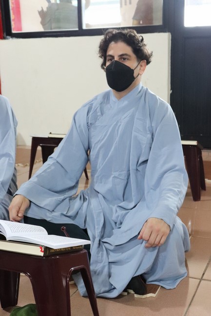 Assembly for worshiping Bodhisattva Avalokitesvara at Linh An Pagoda