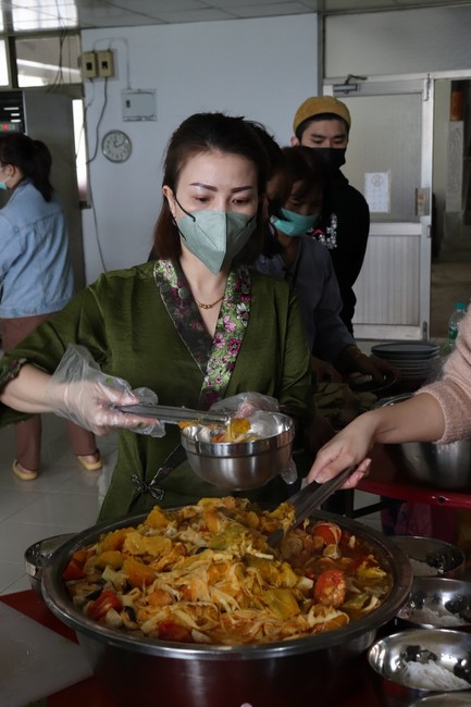 Assembly for worshiping Bodhisattva Avalokitesvara at Linh An Pagoda