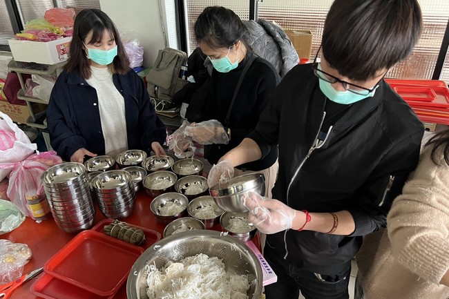 Assembly for worshiping Bodhisattva Avalokitesvara at Linh An Pagoda