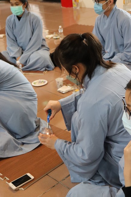 Assembly for worshiping Bodhisattva Avalokitesvara at Linh An Pagoda