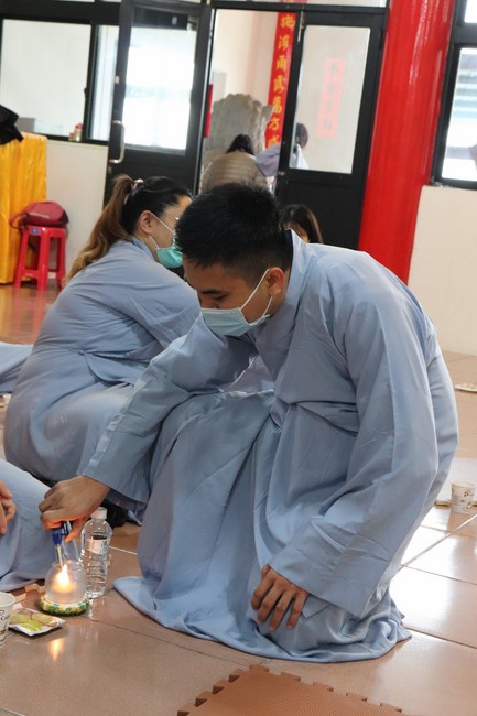 Assembly for worshiping Bodhisattva Avalokitesvara at Linh An Pagoda