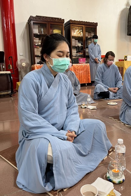 Assembly for worshiping Bodhisattva Avalokitesvara at Linh An Pagoda