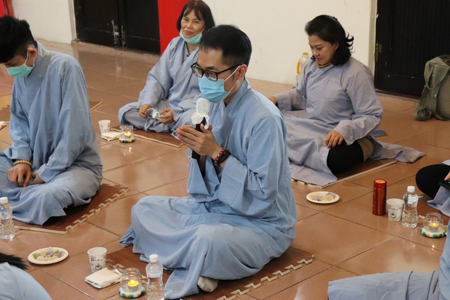 Assembly for worshiping Bodhisattva Avalokitesvara at Linh An Pagoda