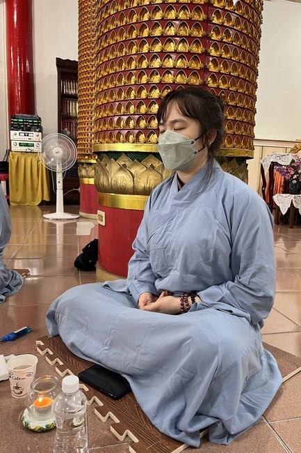 Assembly for worshiping Bodhisattva Avalokitesvara at Linh An Pagoda