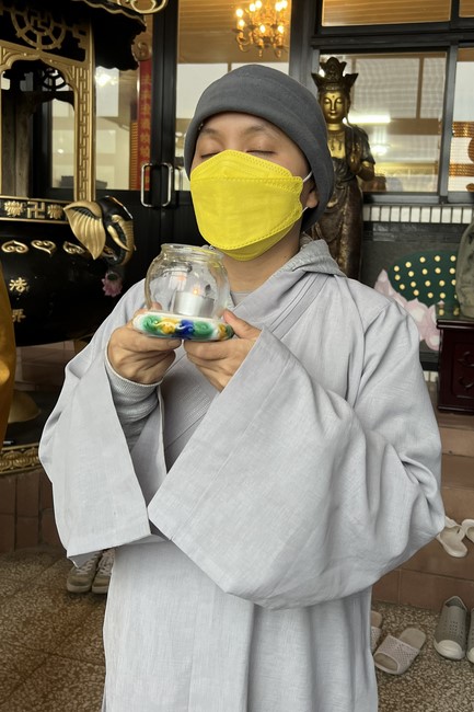 Assembly for worshiping Bodhisattva Avalokitesvara at Linh An Pagoda