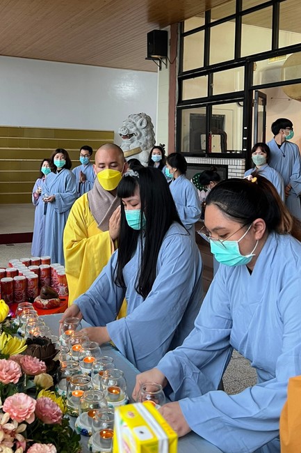 Assembly for worshiping Bodhisattva Avalokitesvara at Linh An Pagoda