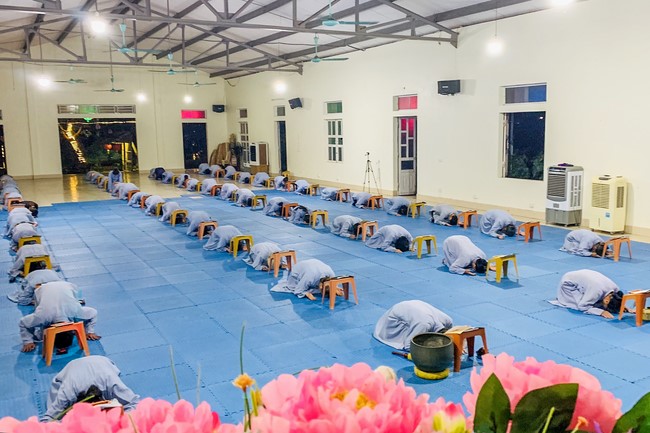 Repentant Ceremony at Dong Cao pagoda in Thanh Hoa