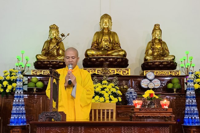 Repentant Ceremony at Dong Cao pagoda in Thanh Hoa