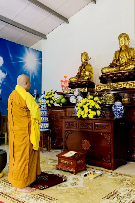 Repentant Ceremony at Dong Cao pagoda in Thanh Hoa