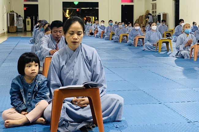 Repentant Ceremony at Dong Cao pagoda in Thanh Hoa