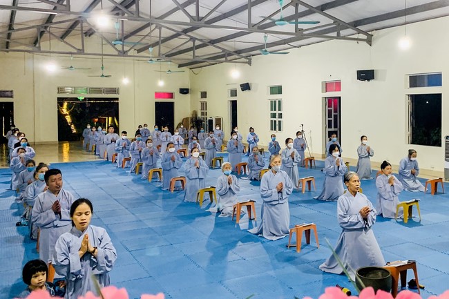 Repentant Ceremony at Dong Cao pagoda in Thanh Hoa