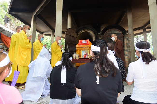 Visiting Buddhist Tinh Tai Funeral in Kien Giang province