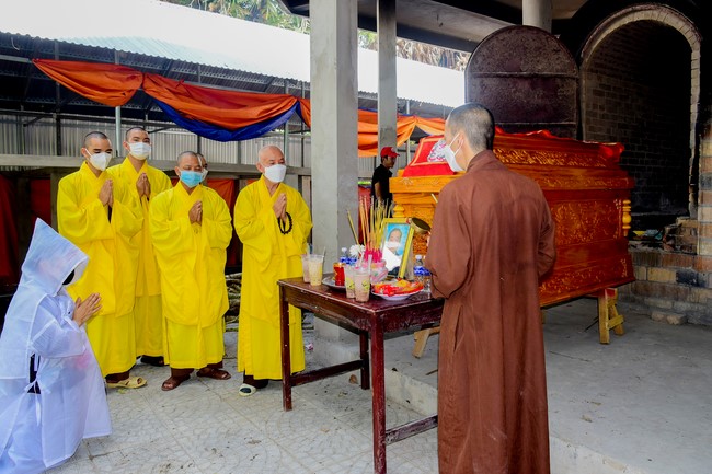 Visiting Buddhist Tinh Tai Funeral in Kien Giang province