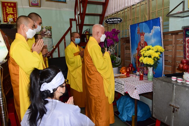Visiting Buddhist Tinh Tai Funeral in Kien Giang province