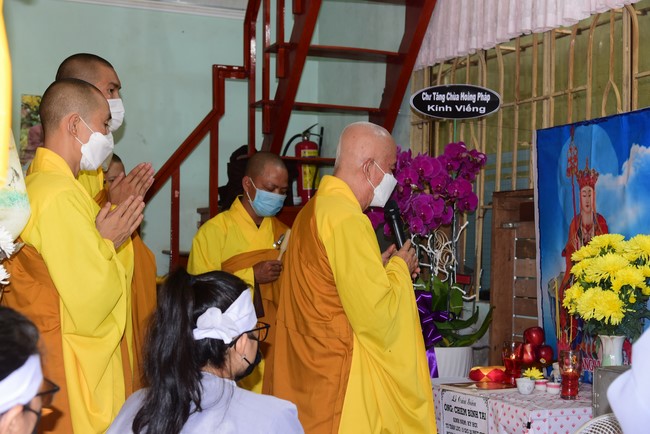 Visiting Buddhist Tinh Tai Funeral in Kien Giang province