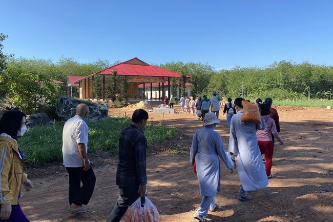 Repentant Ceremony at Suoi Phap Pagoda, Tay Ninh