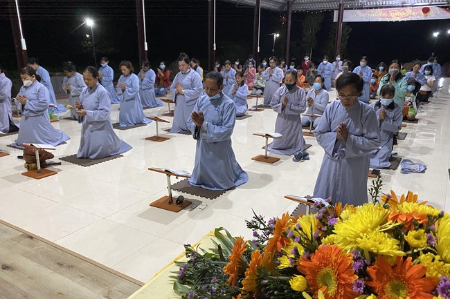 Repentant Ceremony at Suoi Phap Pagoda, Tay Ninh