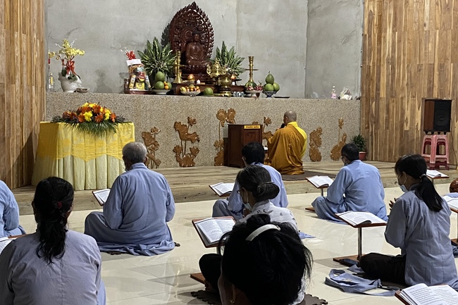 Repentant Ceremony at Suoi Phap Pagoda, Tay Ninh