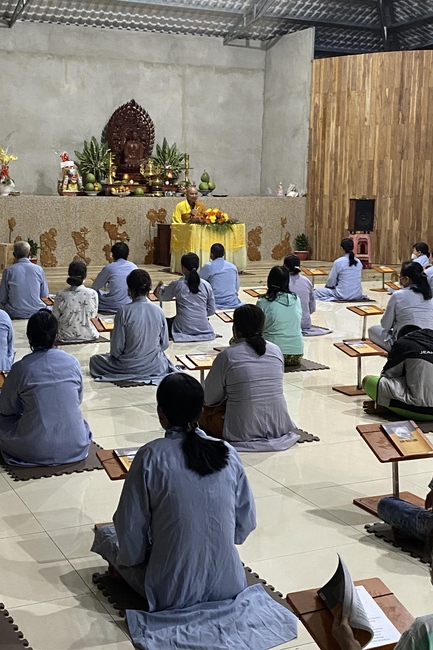 Repentant Ceremony at Suoi Phap Pagoda, Tay Ninh