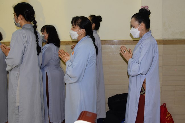 Lễ sám hối và quy y Tam bảo tại Thủ Đức