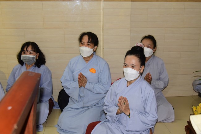 Lễ sám hối và quy y Tam bảo tại Thủ Đức