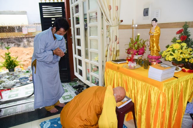 Lễ sám hối và quy y Tam bảo tại Thủ Đức