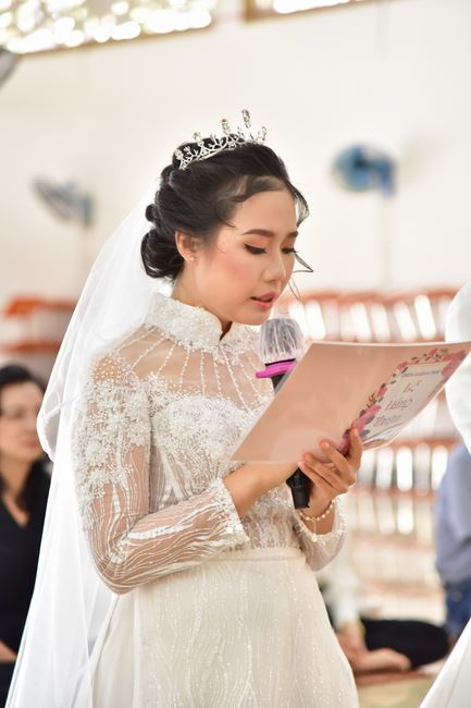 Wedding Ceremony at the pagoda