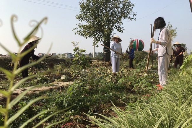 4th day of 16th retreat Practice as the Buddha's teachings” of at Dong Cao Pagoda