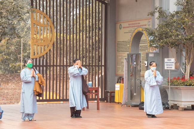 The “Envoy of Tathagata Retreat at Hoa Phuc pagoda