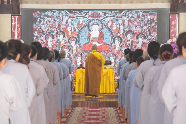 The “Envoy of Tathagata Retreat at Hoa Phuc pagoda