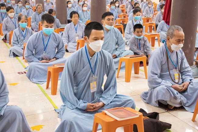 The “Envoy of Tathagata Retreat at Hoa Phuc pagoda