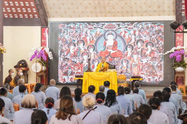 The “Envoy of Tathagata Retreat at Hoa Phuc pagoda