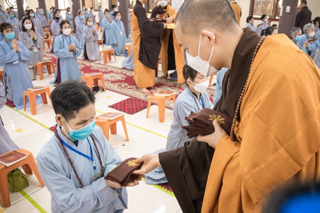 The “Envoy of Tathagata Retreat at Hoa Phuc pagoda
