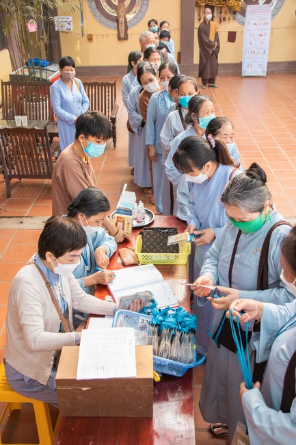 The “Envoy of Tathagata Retreat at Hoa Phuc pagoda