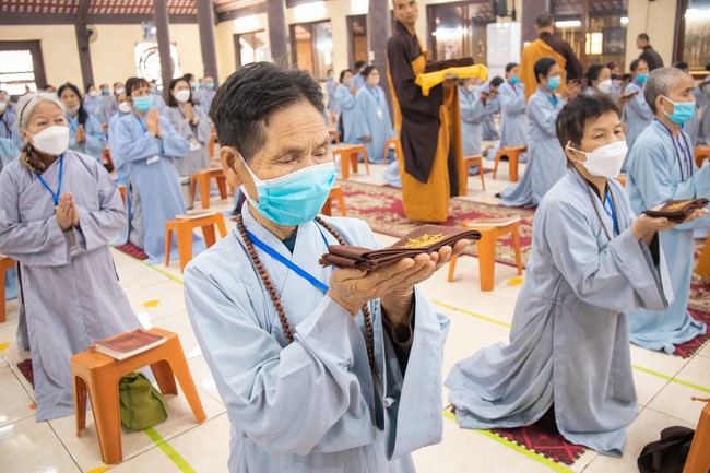 The “Envoy of Tathagata Retreat at Hoa Phuc pagoda