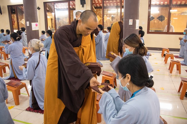 The “Envoy of Tathagata Retreat at Hoa Phuc pagoda