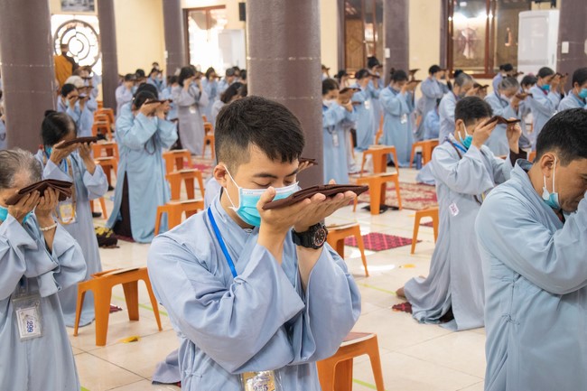 The “Envoy of Tathagata Retreat at Hoa Phuc pagoda