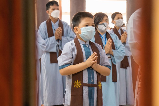 The “Envoy of Tathagata Retreat at Hoa Phuc pagoda