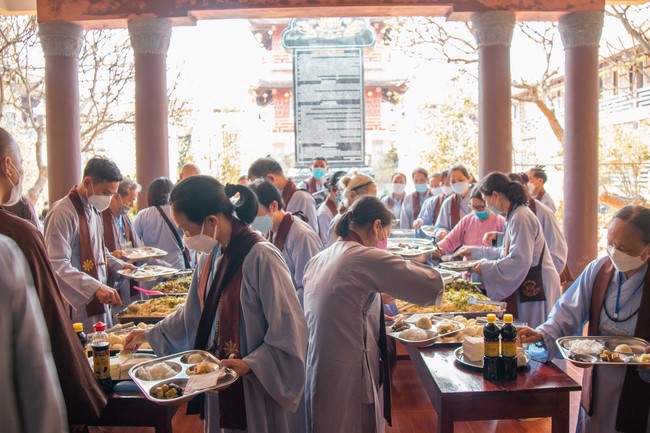 The “Envoy of Tathagata Retreat at Hoa Phuc pagoda