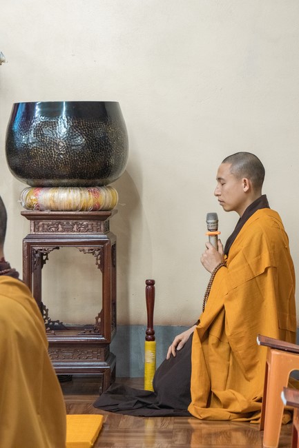 The “Envoy of Tathagata Retreat at Hoa Phuc pagoda