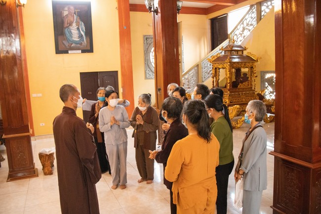 The “Envoy of Tathagata Retreat at Hoa Phuc pagoda