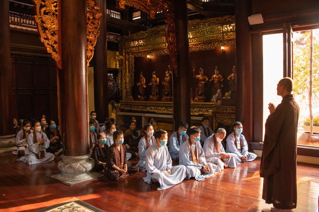 The “Envoy of Tathagata Retreat at Hoa Phuc pagoda