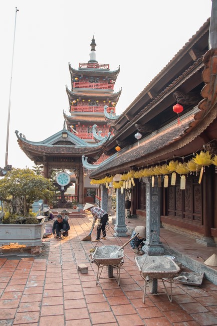 The “Envoy of Tathagata Retreat at Hoa Phuc pagoda
