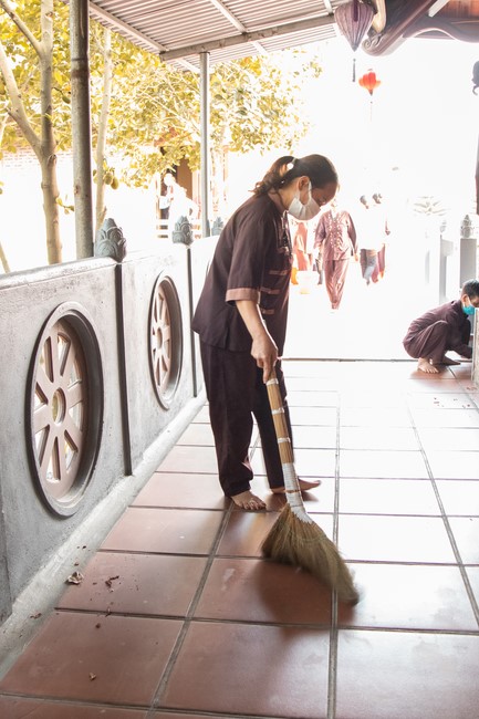 The “Envoy of Tathagata Retreat at Hoa Phuc pagoda
