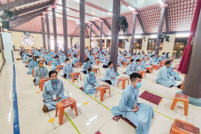 The “Envoy of Tathagata Retreat at Hoa Phuc pagoda