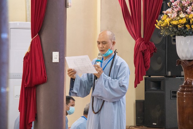 The “Envoy of Tathagata Retreat at Hoa Phuc pagoda