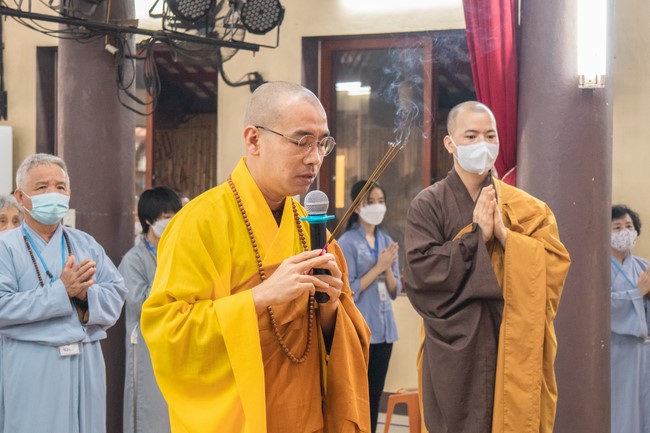 The “Envoy of Tathagata Retreat at Hoa Phuc pagoda