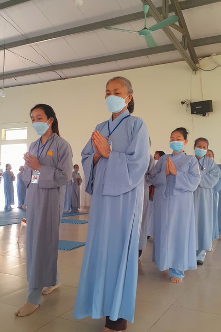 Chùa Đống Cao: Ngày cuối Khóa tu Học Theo Hạnh Phật lần 16