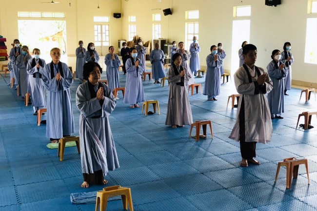 Chùa Đống Cao: Ngày cuối Khóa tu Học Theo Hạnh Phật lần 16