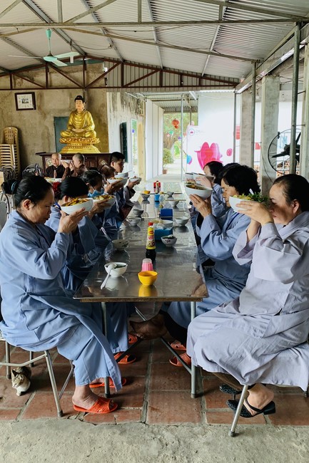 Chùa Đống Cao: Ngày cuối Khóa tu Học Theo Hạnh Phật lần 16